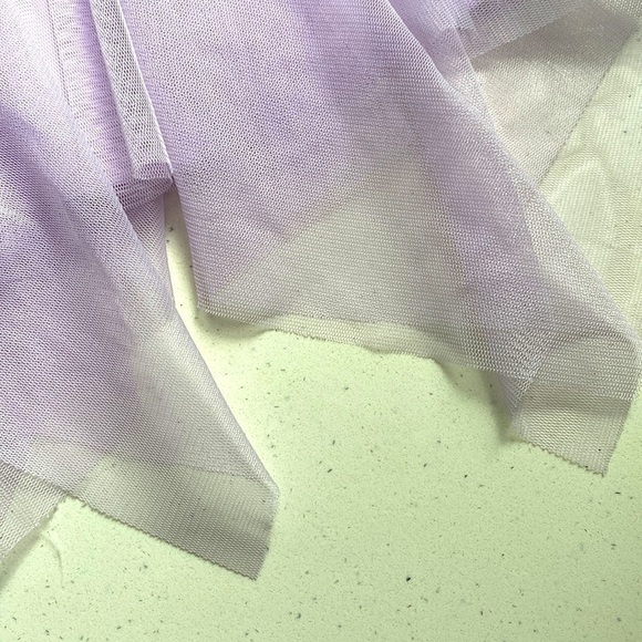 Cat and Jack lavender sequin fairy hem dress tulle skirt asymmetric hem 18M - Picture 11 of 13